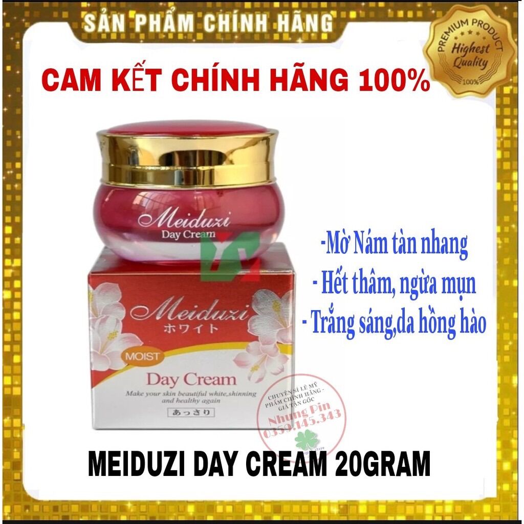 KEM MEIDUZI ĐỎ BAN NGÀY (Hàng Chuẩn Có Tem Quét Mã Qr Kiểm Tra Hàng Chính Hãng)