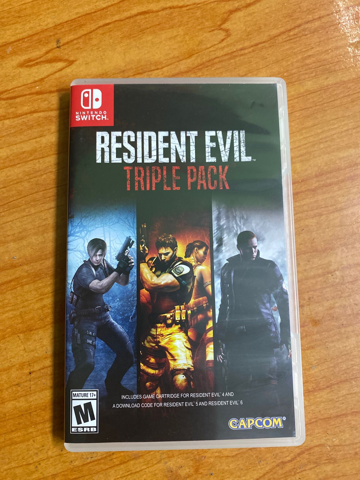 Đĩa game Switch: Resident Evil 4
