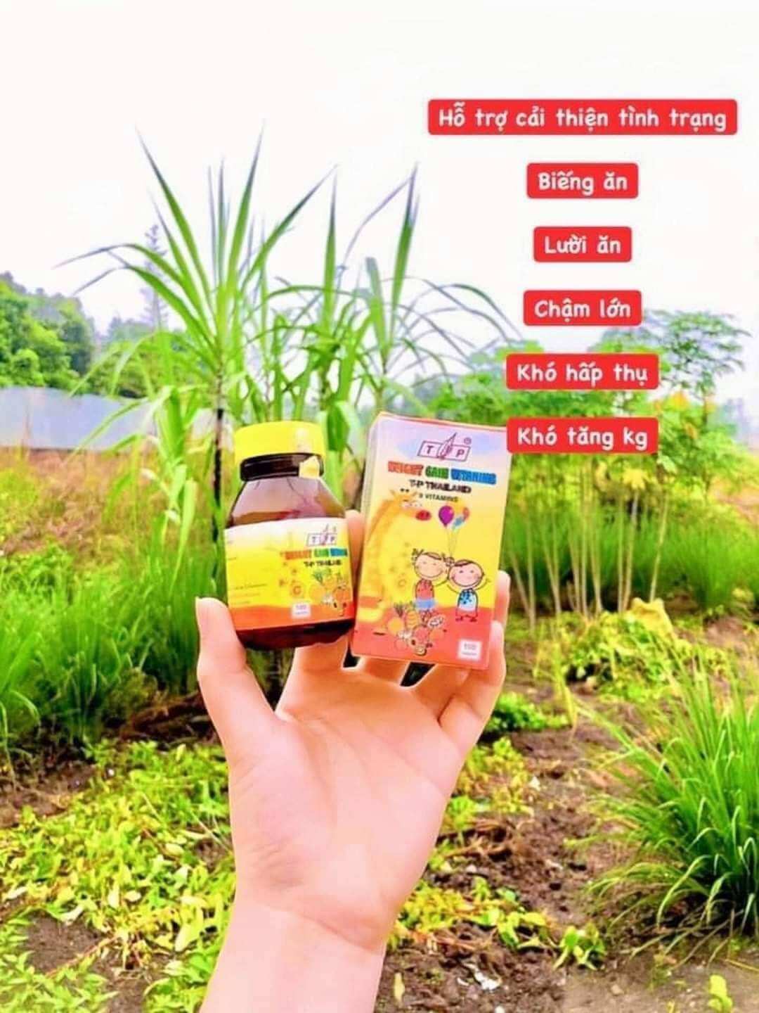 Vitamin Vị trái cây Tăng cân 100v