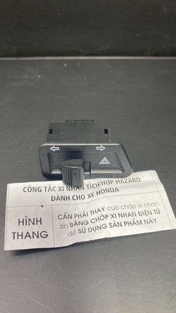 nút công tắc Hazard gắn xe máy