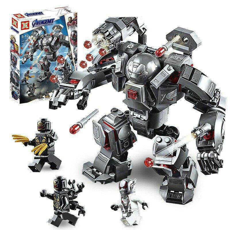 Đồ chơi xếp hình lego siêu nhân siêu anh hùng robot siêu to