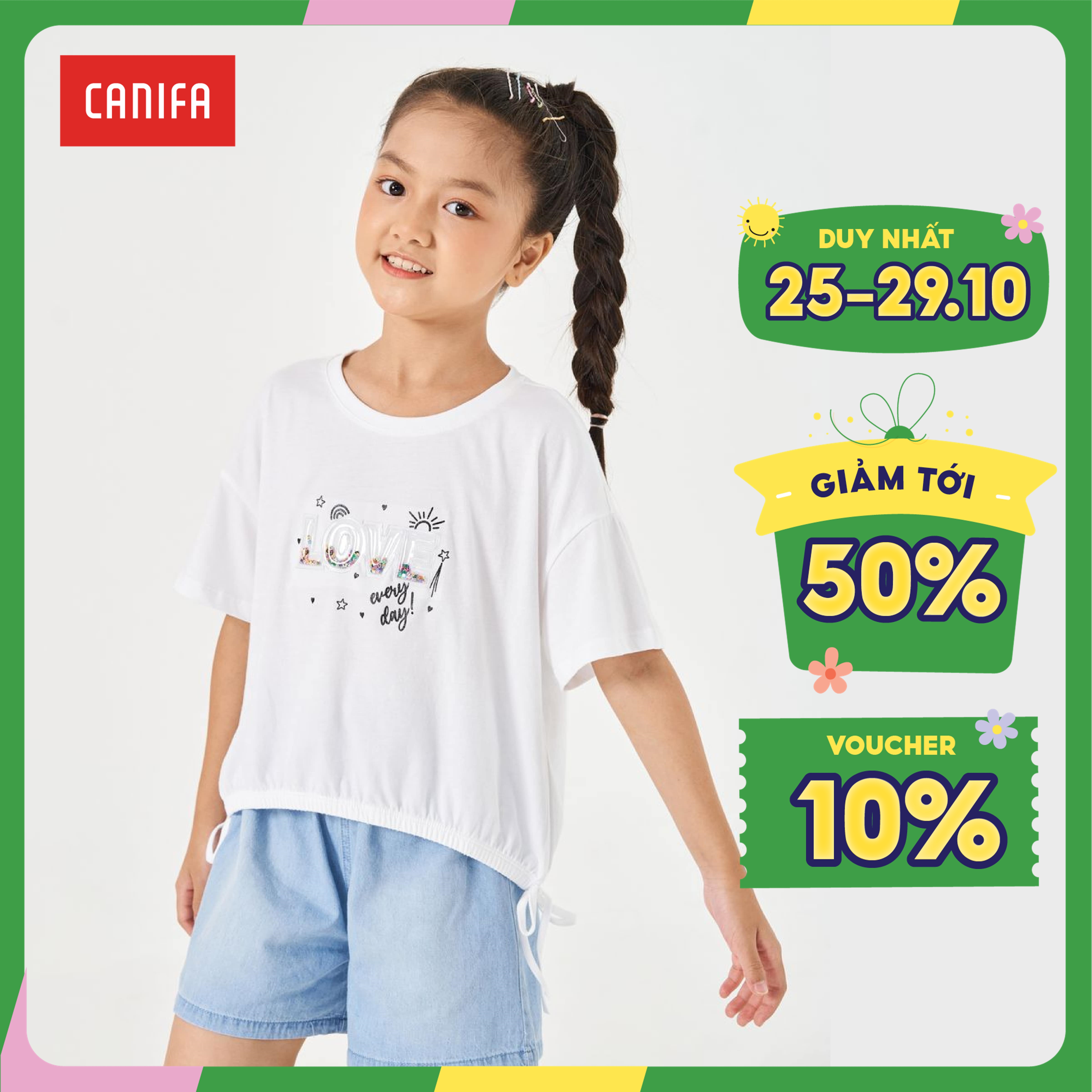 Váy liền nữ canifa váy liền nữ cổ polo dáng suông, chất liệu 100% cotton 6ds22s004