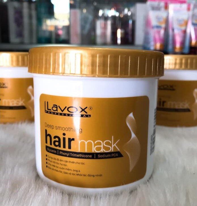 Kem ủ tóc siêu mềm mượt lavox deep smoothing 1000ml
