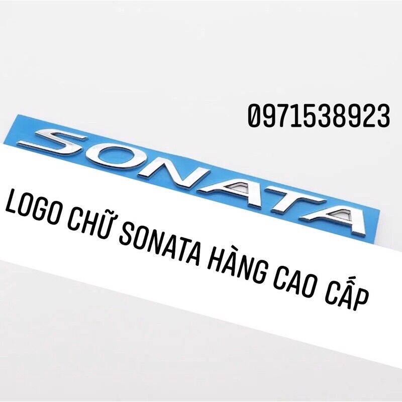 LOGO CHỮ SONATA CAO CẤP GIÁ RẺ