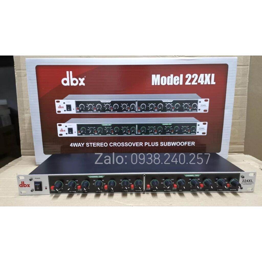 [DBX LOẠI 1]Phân tần crossover dbx cắt sub cực hay bảo hành 12 tháng hàng cao cấp