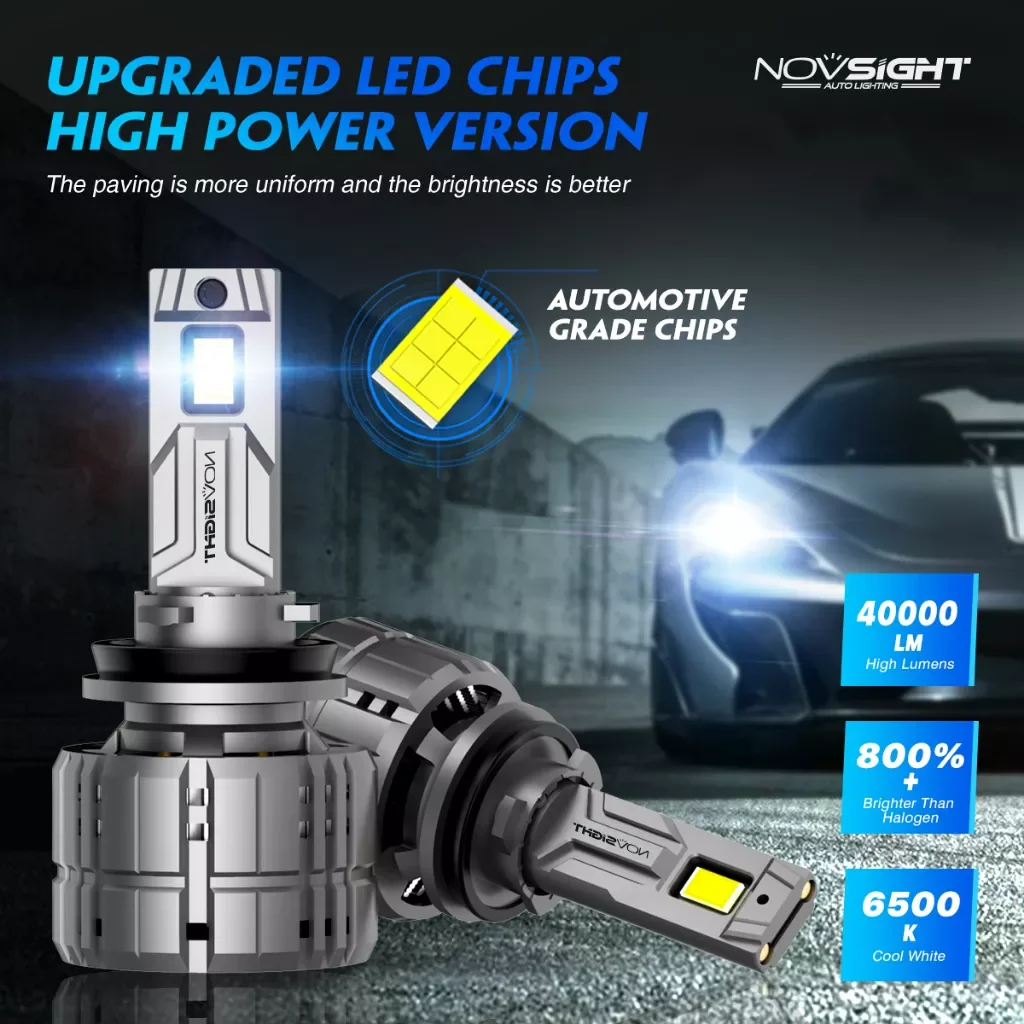2 BÓNG ĐÈN N60 NOVSIGHT, CHÍNH HÃNG