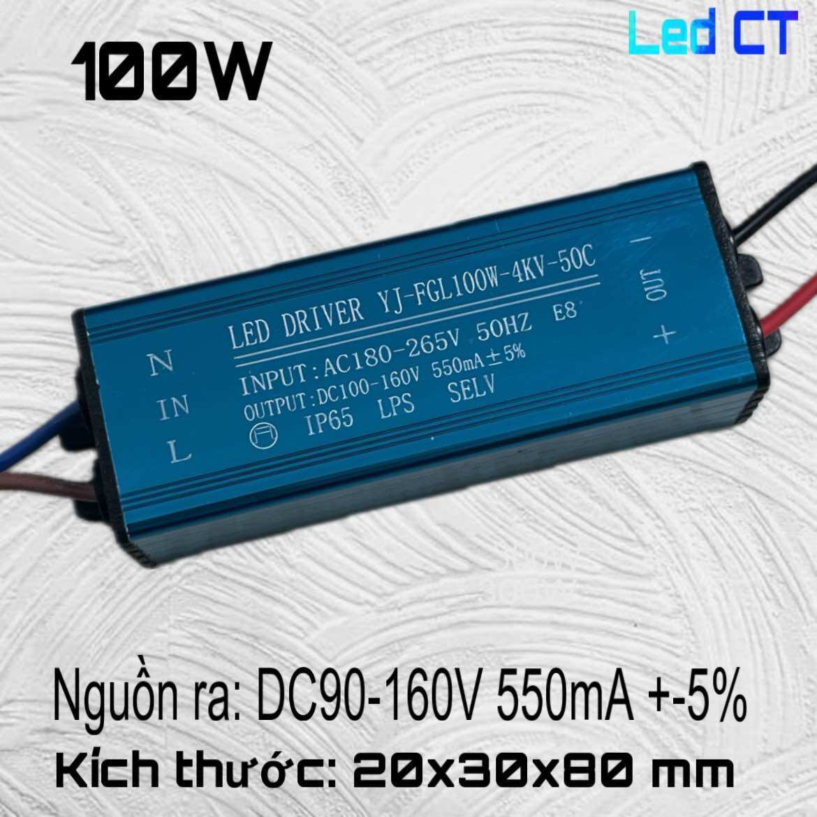 Boost, Driver Source, Led Headlight Ballast 100W, 50W (Dc90-160V)