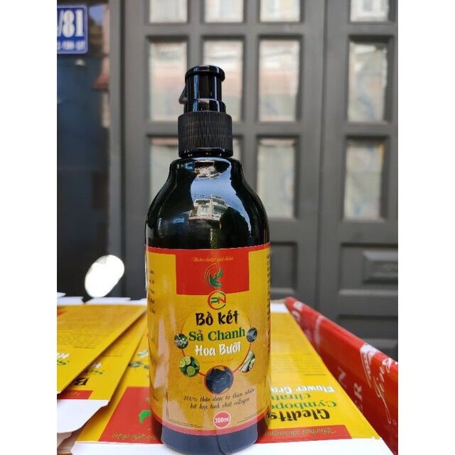 Dầu gội bồ kết sả chanh hoa bưởi