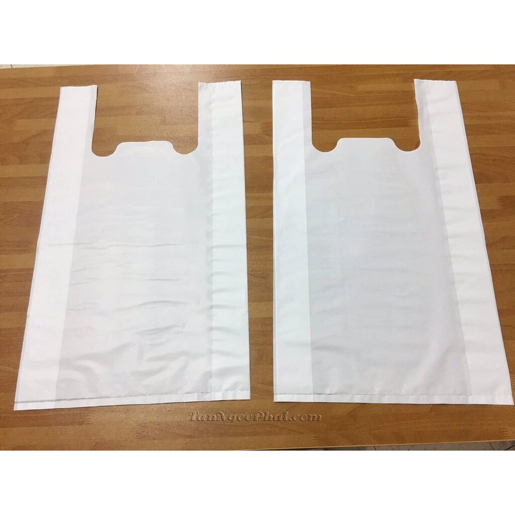 1 Kg túi xốp siêu thị trắng sữa