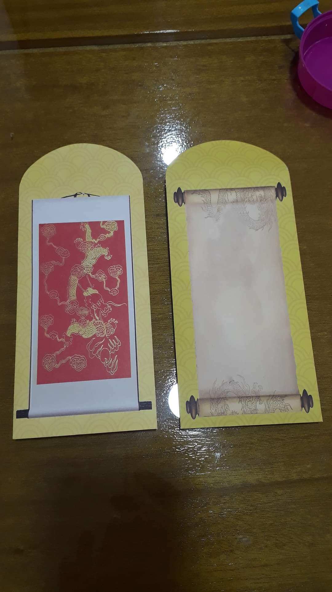 Combo 10 BAO LÌ XÌ viết thư pháp 