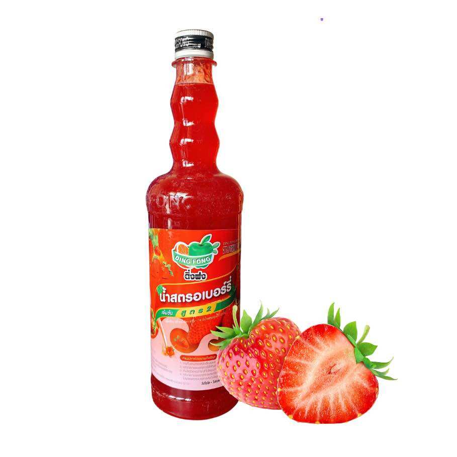 Siro Ding Fong dingfong Thái Lan hương Dâu