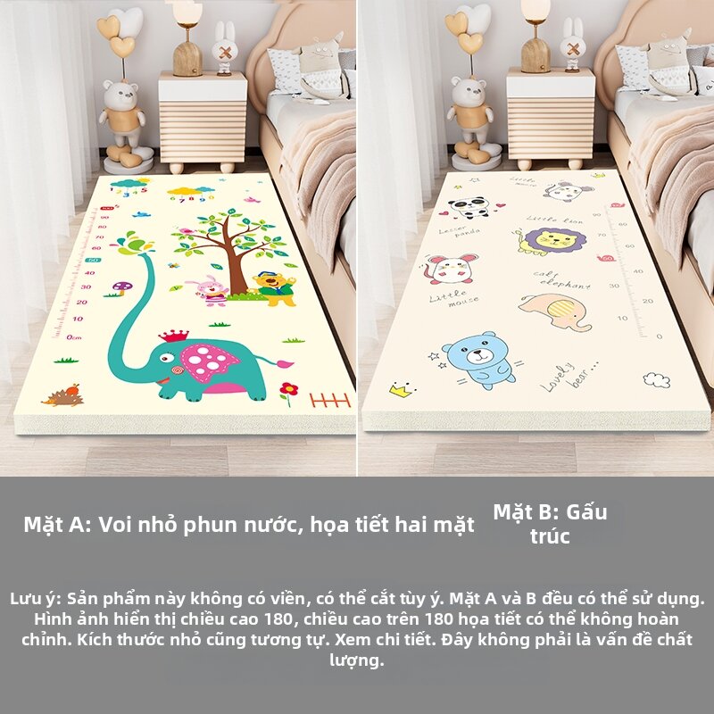 Thảm Bò Cho Bé XPE Đều Có Thể Tùy Chỉnh 2cm