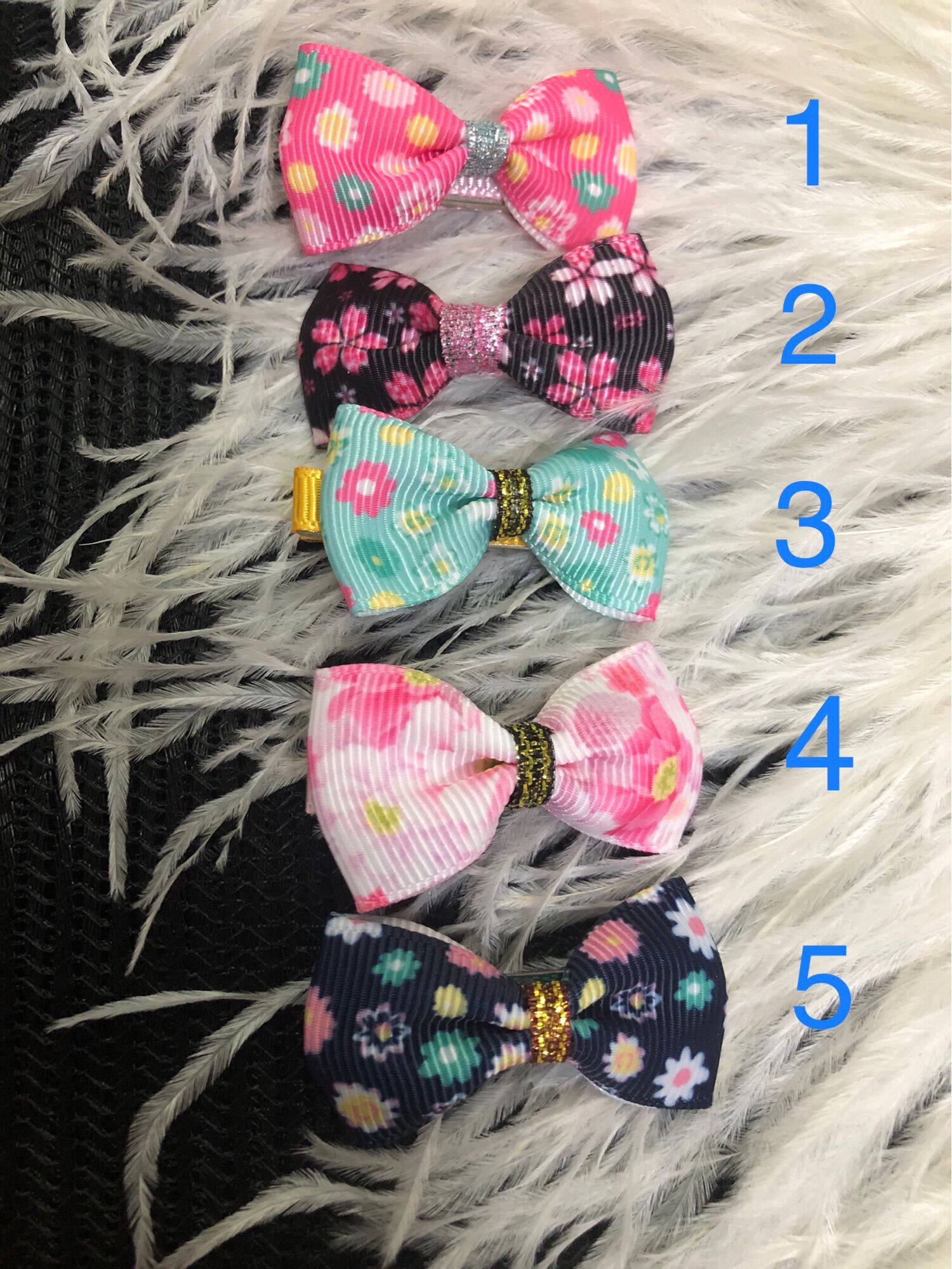 Set 5 kẹp tóc cho bé gái