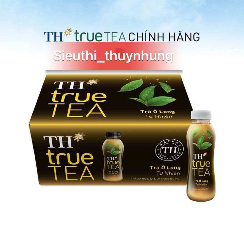 Thùng 24 chai trà xanh, trà ô long th 350ml