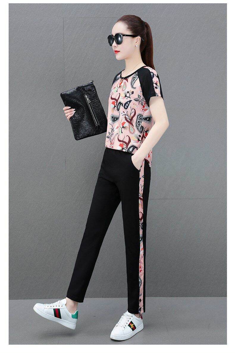 Sét bộ đồ nữ phối họa tiết long phụng cao cấp