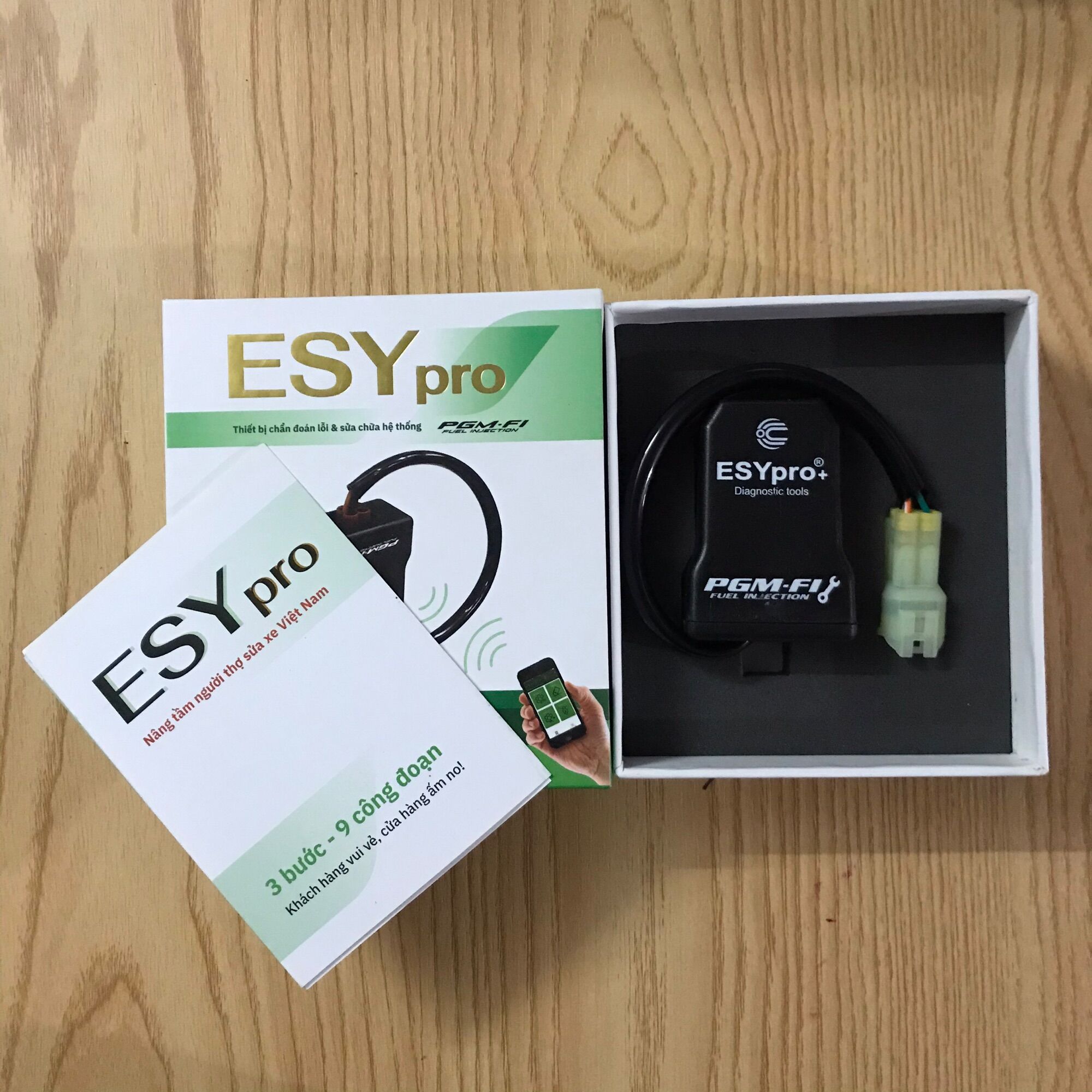 Thiết bị đọc xoá lỗi nâng cấp phần mềm xe máy honda-esypro