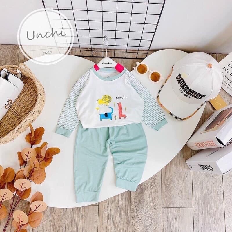 Bộ unchi dài tay cho bé từ 3-24m