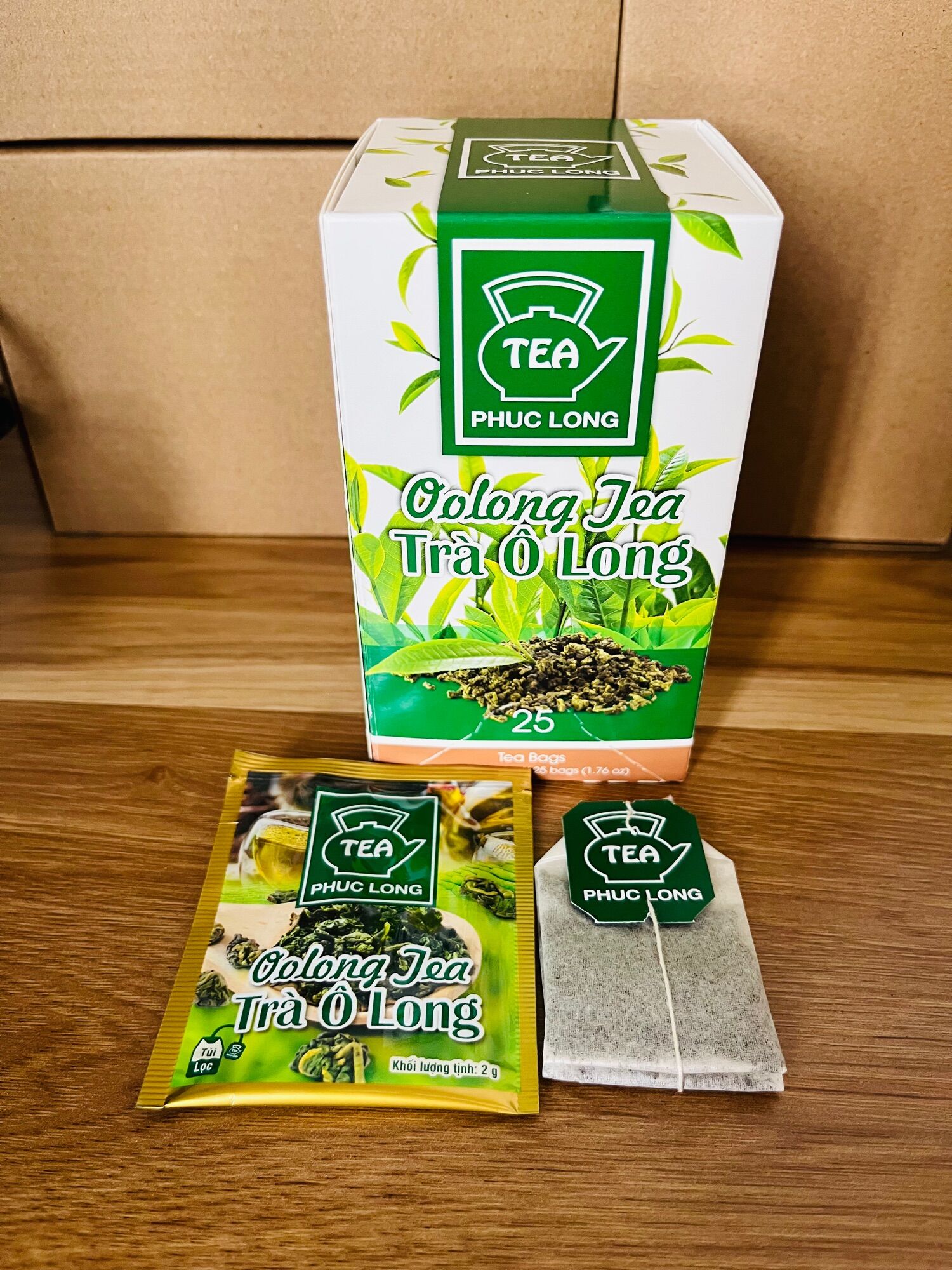 Trà Olong Túi Lọc Phúc Long 25 tép 2g