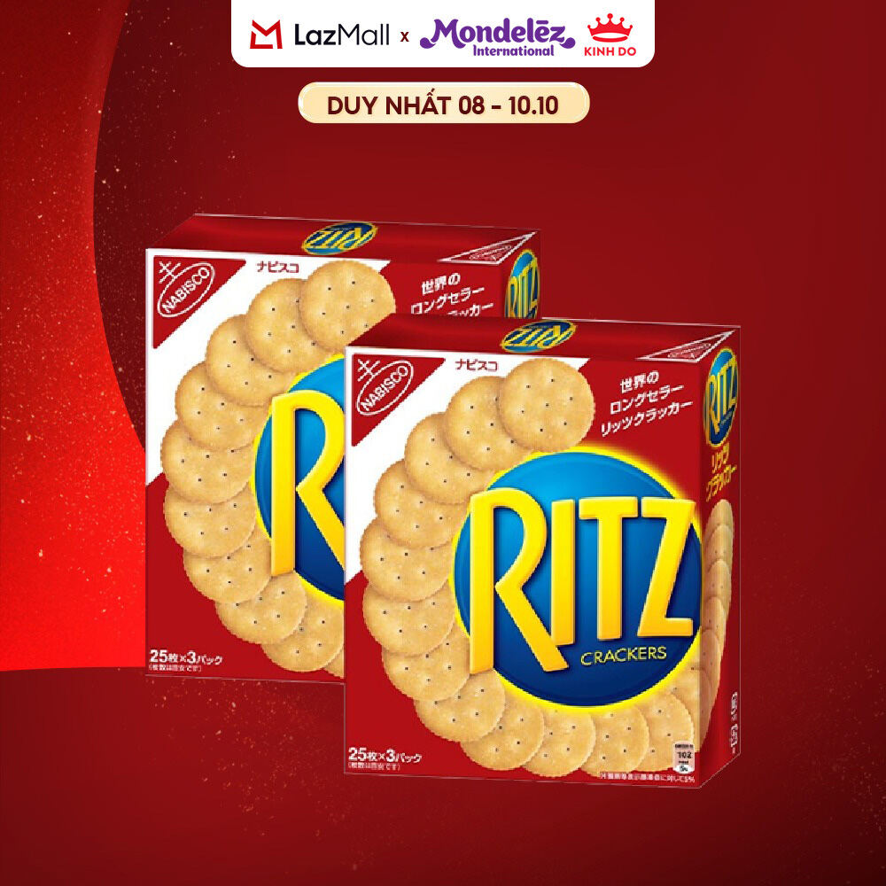 Bánh Quy Mặn Ritz, Combo 2 Hộp X 247G