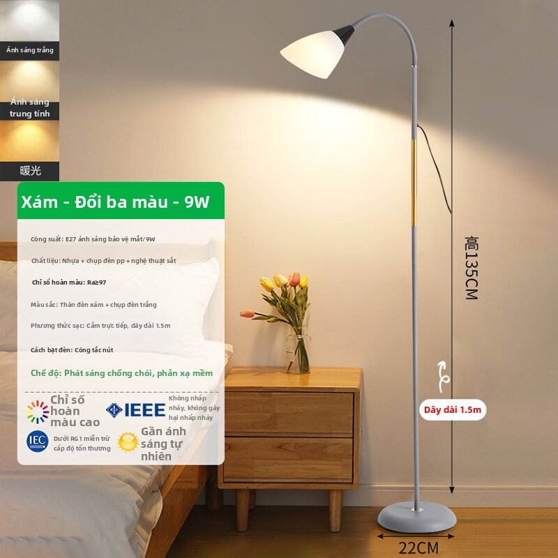 Đèn Sàn LED Phong Cách Bắc Âu