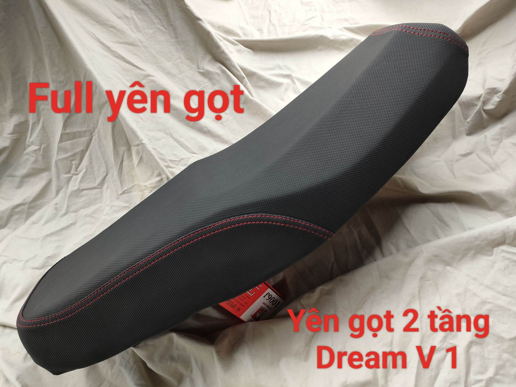 Yên gọt xe Dream (đời đầu) cạnh góc sắc sảo
