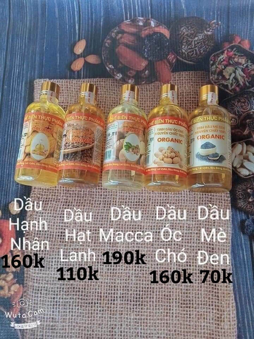 DẦU ÓC CHÓ NGUYÊN CHẤT NHÀ TỰ ÉP