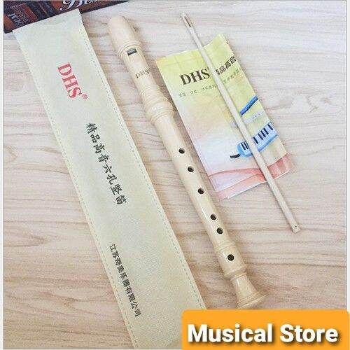 Sáo dọc recorder học sinh DS - chất lượng tặng que vệ sinh