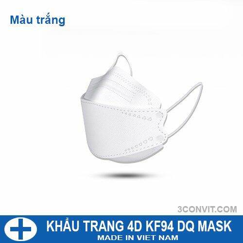 Túi 10 chiếc khẩu Trang 4 Lớp 4D KF94 Mask