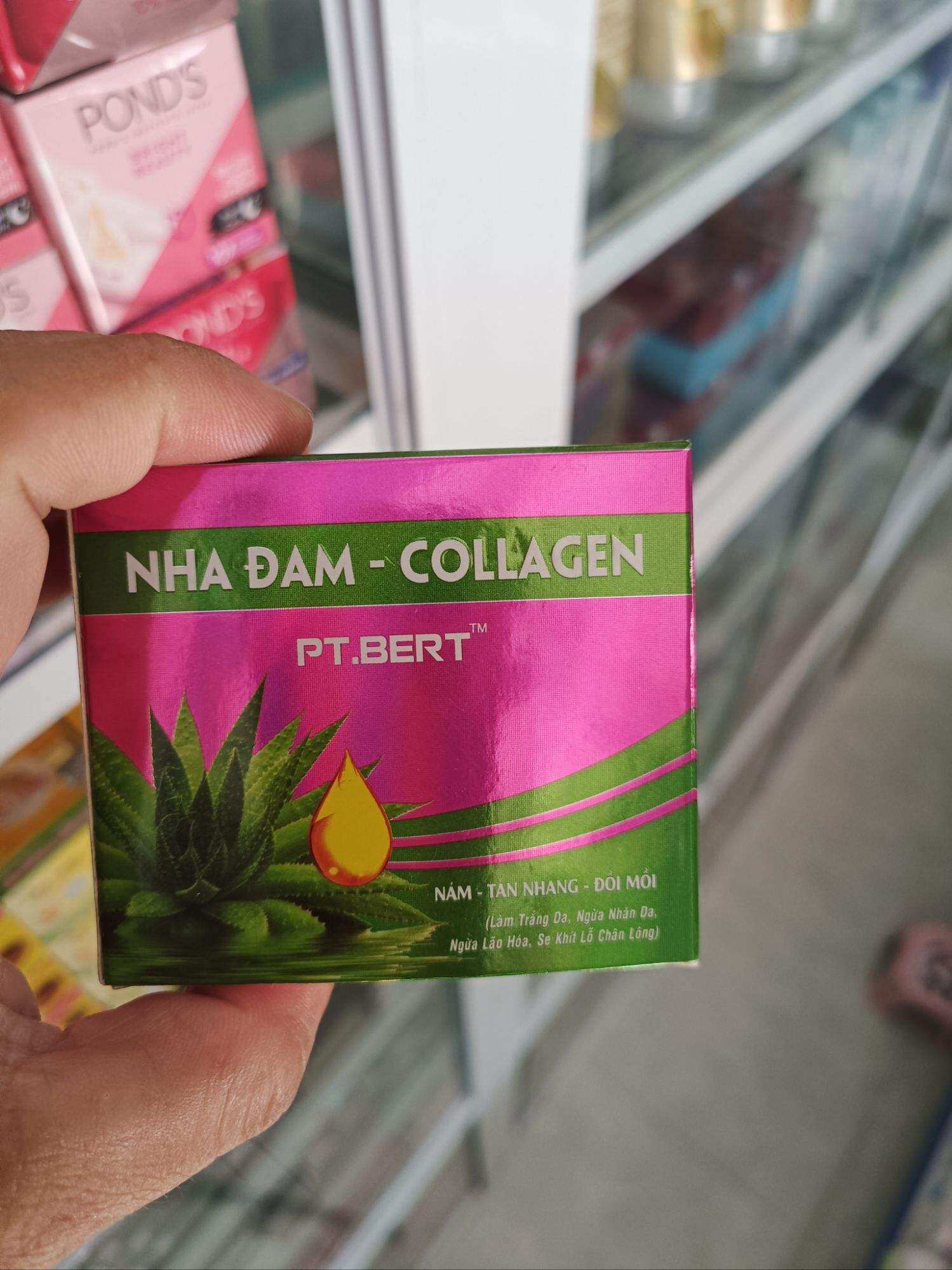 kem nha đam collagen nám tàn nhang đồi mồi 15g
