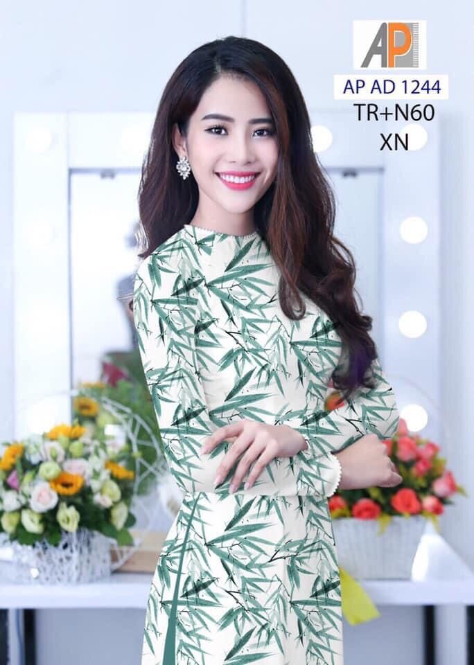 [HCM]Vải áo dài lá trúc