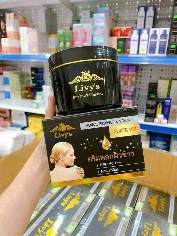 Kem body dưỡng trắng da Livy's chính hãng