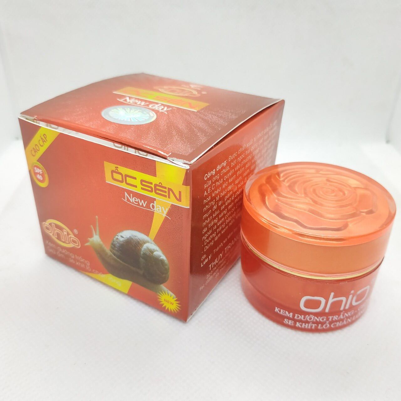 [HCM]Kem ohio ốc sên námtrắng daxoá thâm và xoá tàn nhang nex 18g