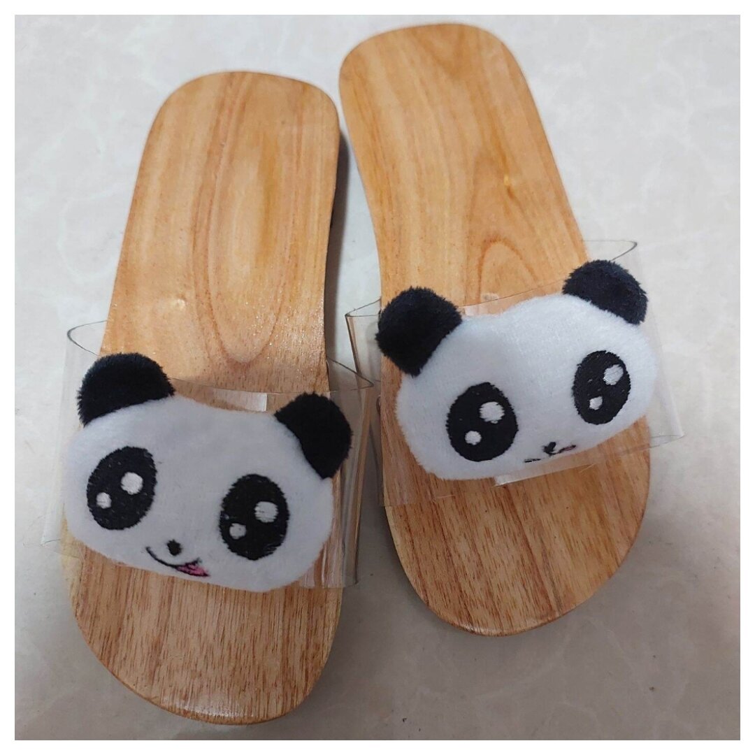 guốc gỗ gắn thú cho mẹ và bé
