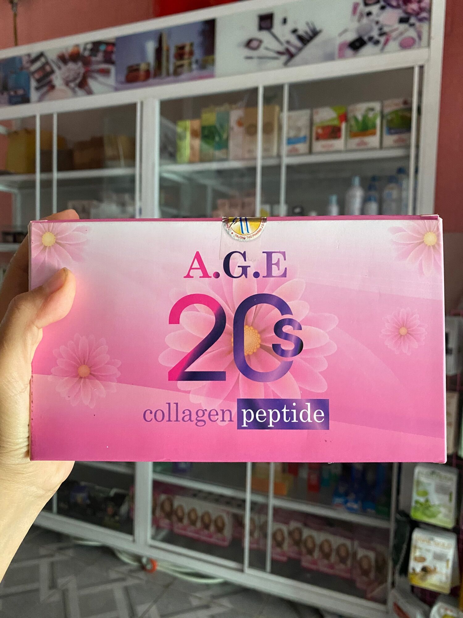 Hộp 10 lọ collagen 20s a.g.e