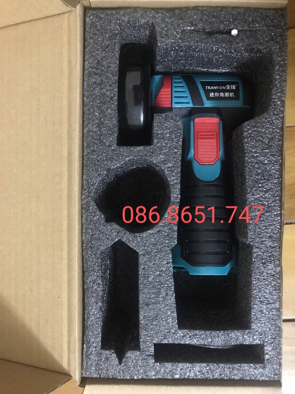 Máy mài góc 12v, động cơ không chổi than