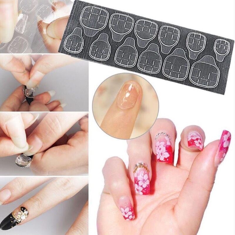 Miếng keo 2 mặt dán móng giả tiện dụng