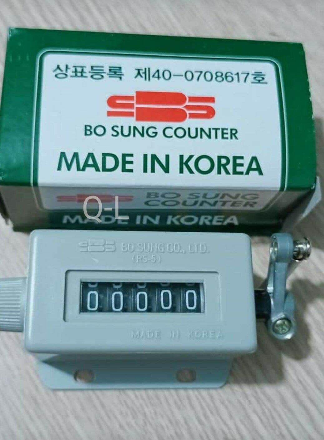 Bộ đếm sản lượng bosung hàn quốc