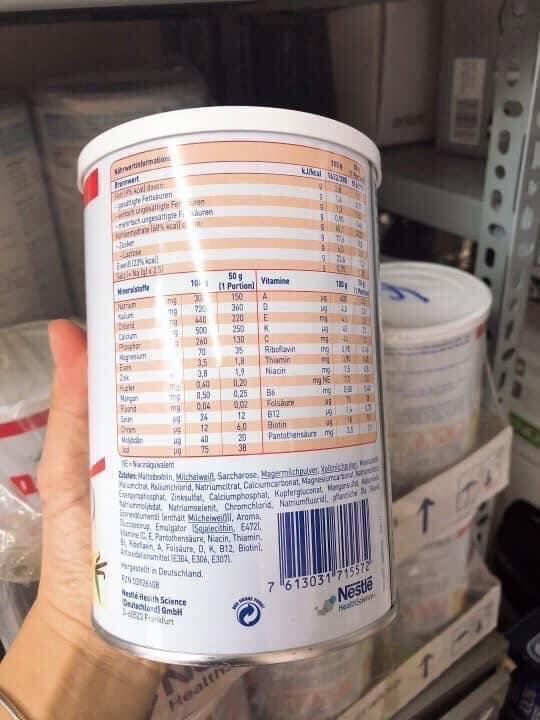 Sữa Nestle Palenum dành cho bệnh nhân ung thư 450g hàng đức