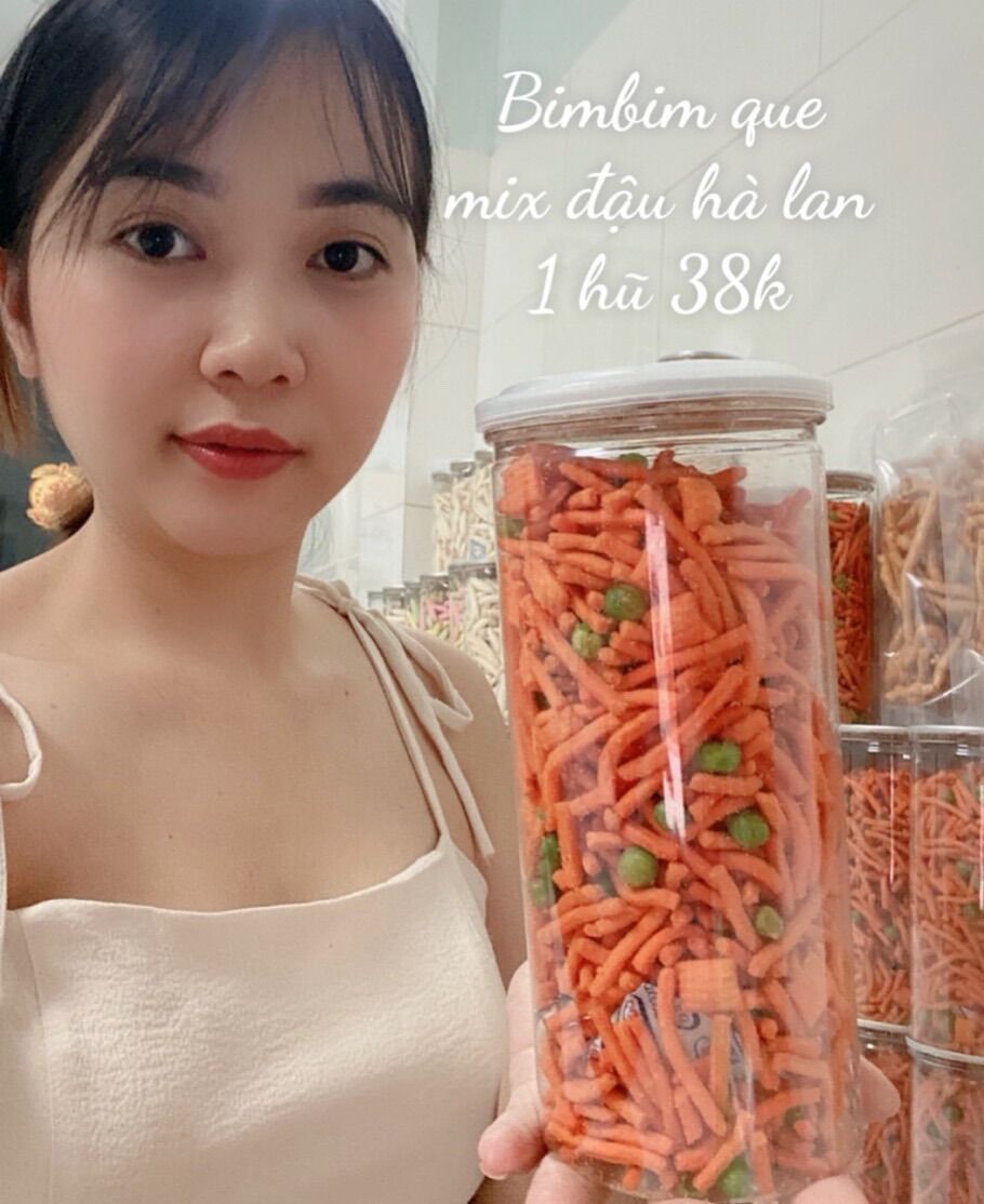 Bim bim mix đậu hà lan