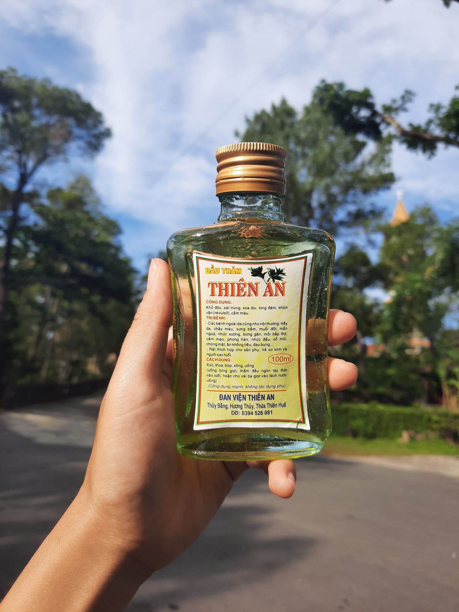 Dầu tràm Thiên An Huế - 100ml (Đan Viện Thiên An Huế)