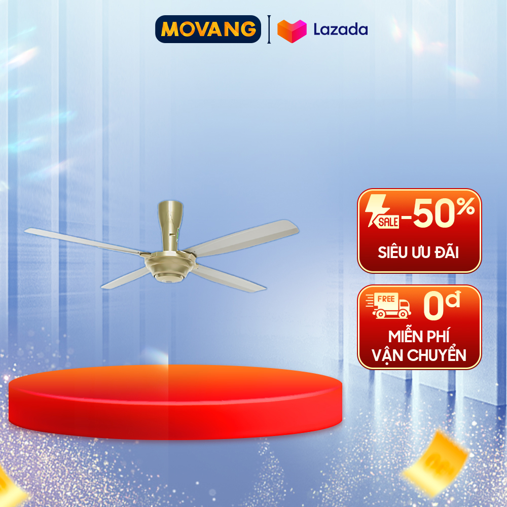 - quạt trần kdk m56pr