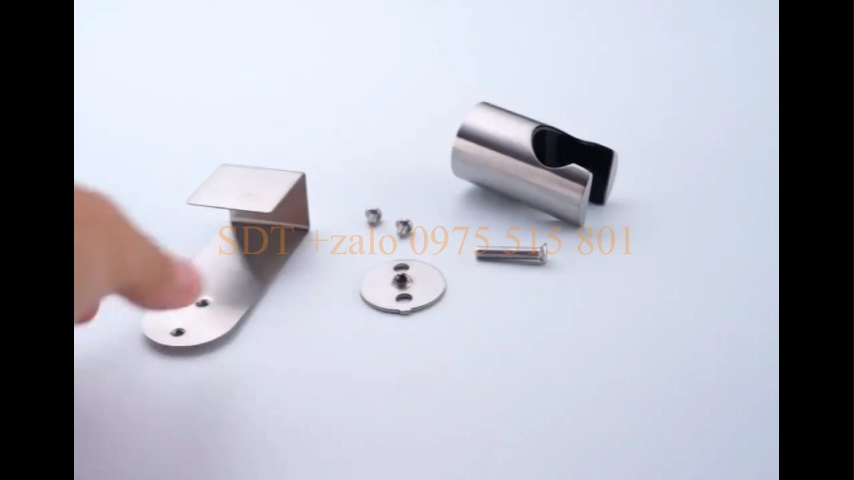 Vòi xịt vệ sinh hợp kim cao cấp, đế cài vào thành bồn cầu - không khoan lỗ