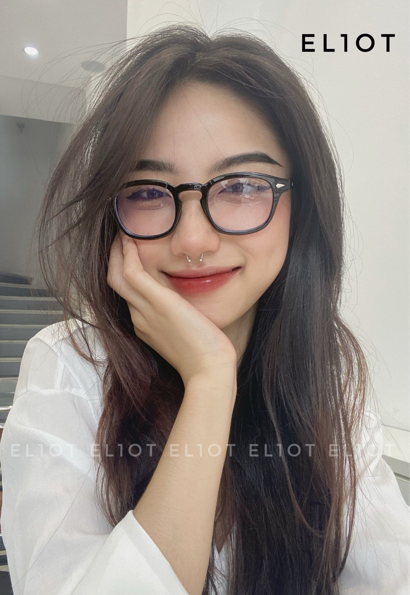 Gọng kính cận ELIOT kính mắt kiểu dáng thời trang Unisex