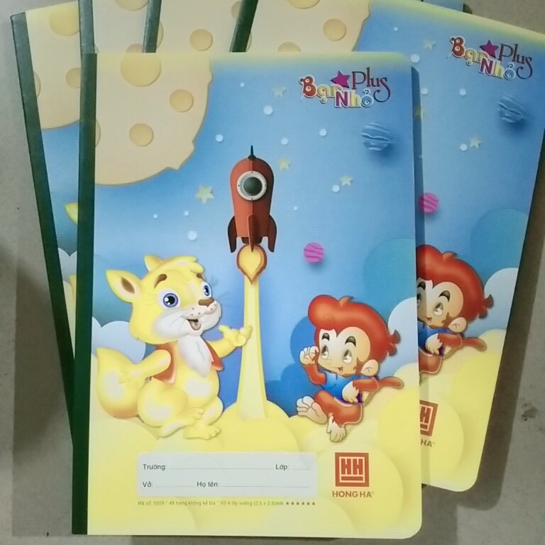 set 10 vở ôly hồng hà, vở oly học sinh cấp 1