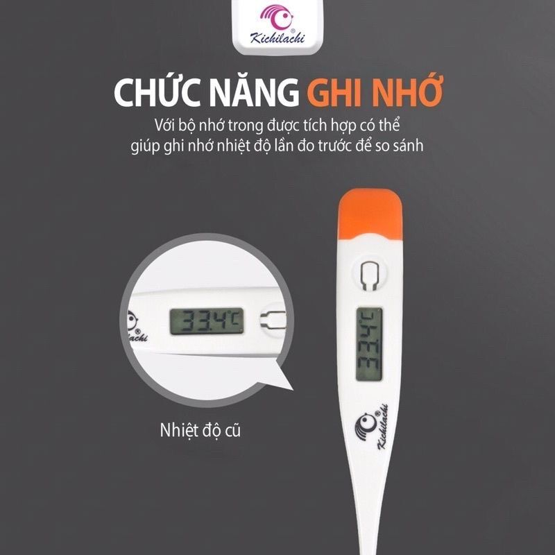 Nhiệt kế điện tử Kichilachi