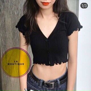 [HCM] ÁO CROPTOP CỔ TIM FROM DƯỚI 50KG