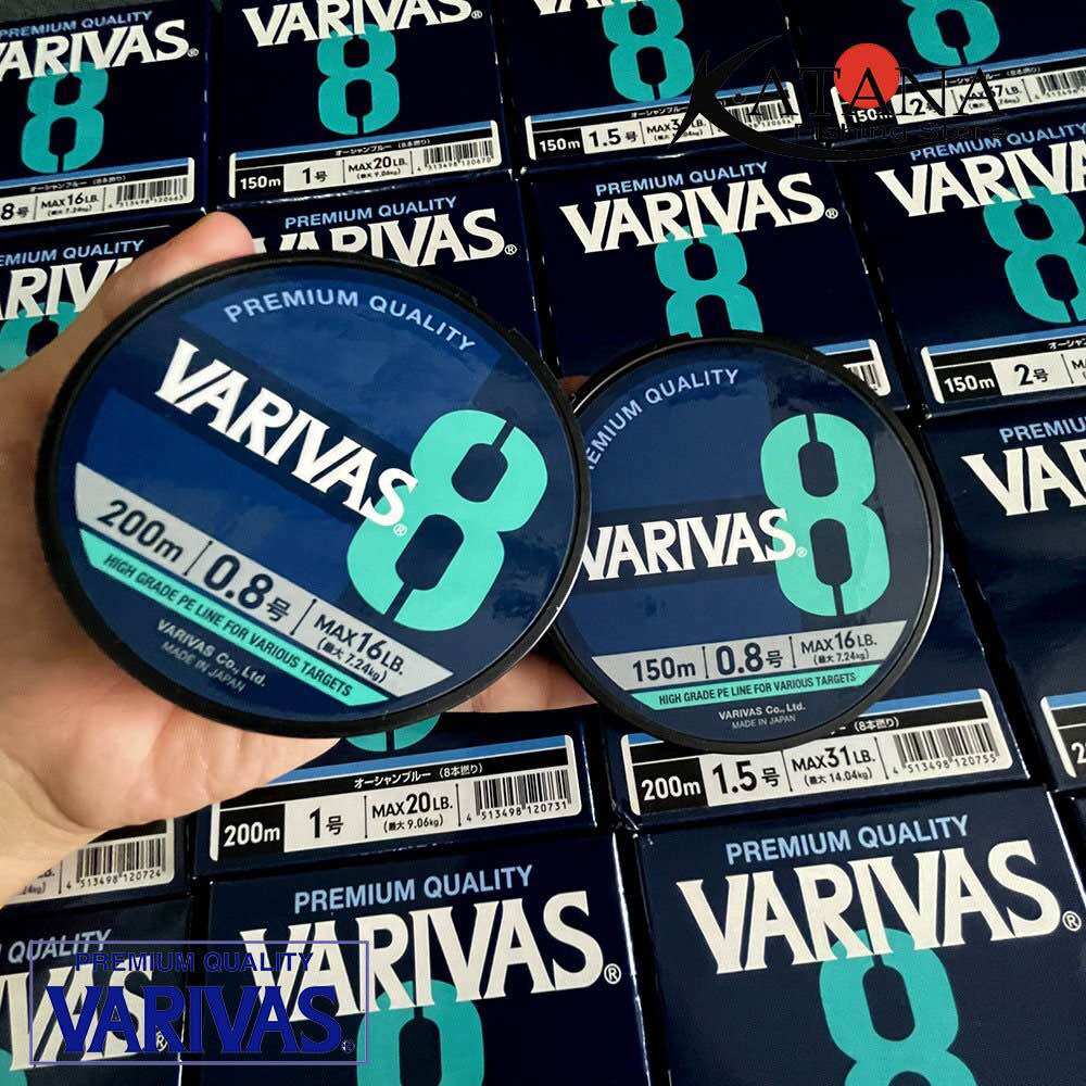 Dây Varivas PE Ocean Blue Edition
