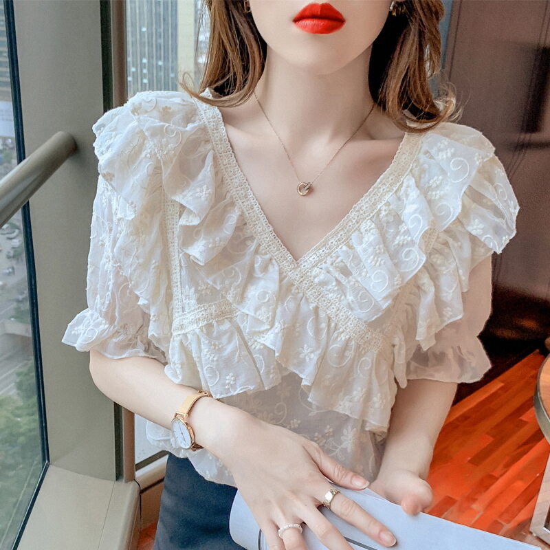 Áo thun nữ in hoa thun Quảng Châu  Bán sỉ thời trang mỹ phẩm