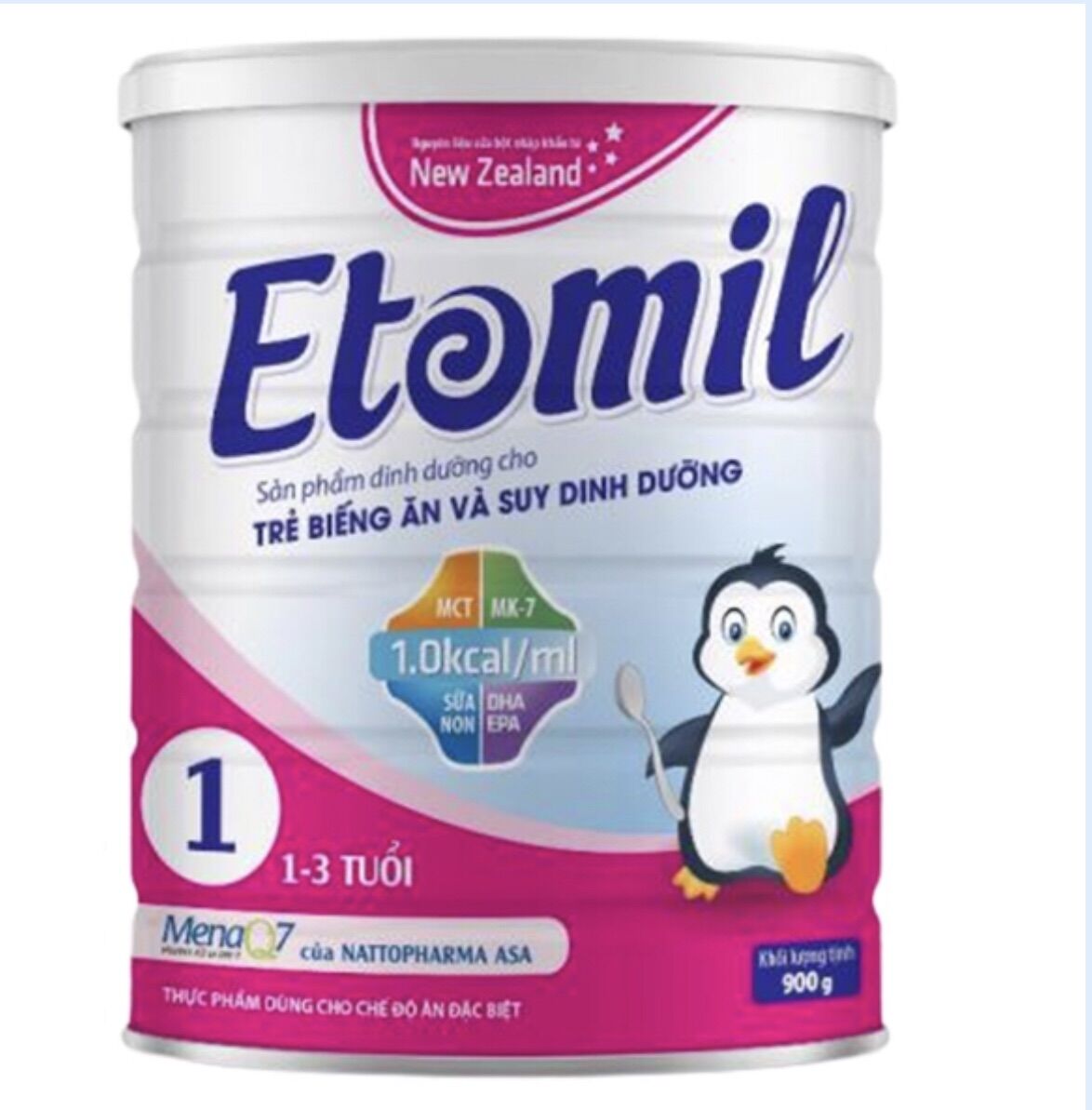 Sữa etomil 1 900g dùng cho trẻ 1-3 tuổi date 2023