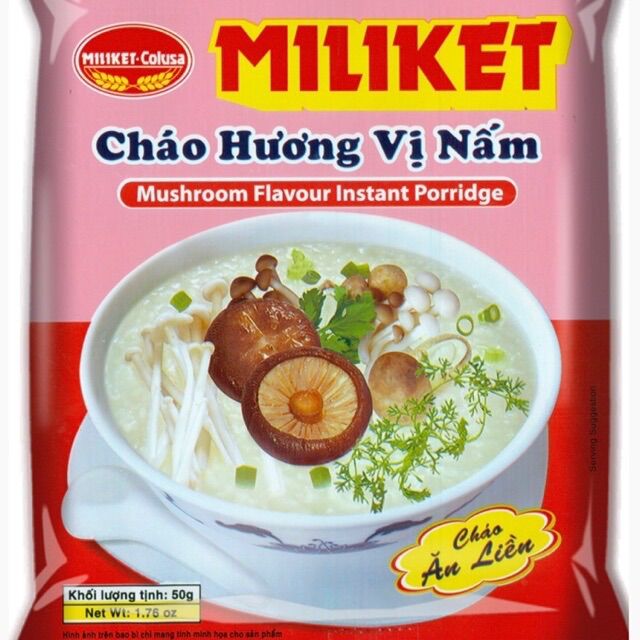 Cháo Nấm Chay Miliket